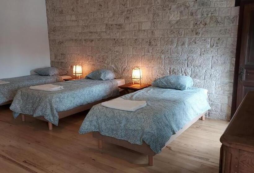 带大床的标准间, Manoir Le Moulinal47 Vue Panoramique