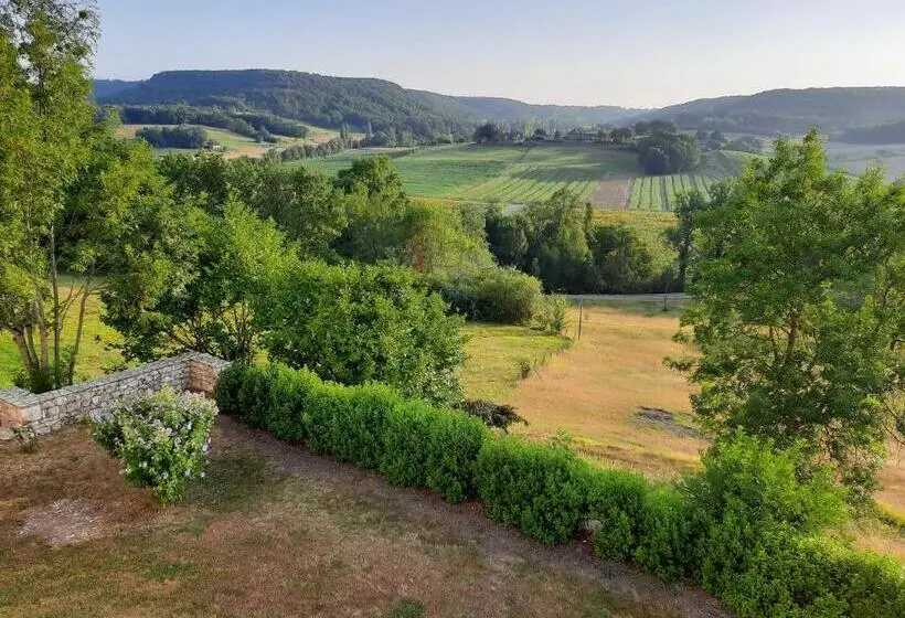 デラックスルーム, Manoir Le Moulinal47   Vue Panoramique