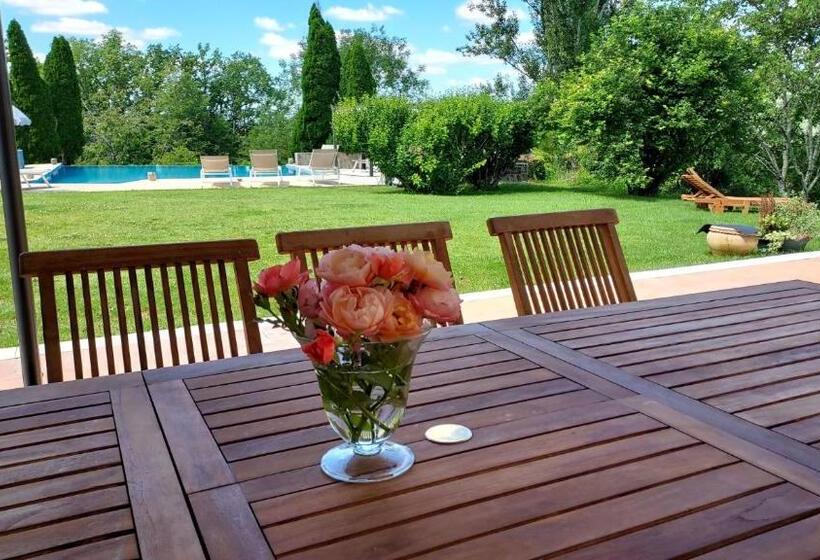 Стандартный Номер Кровать Кинг, Manoir Le Moulinal47   Vue Panoramique