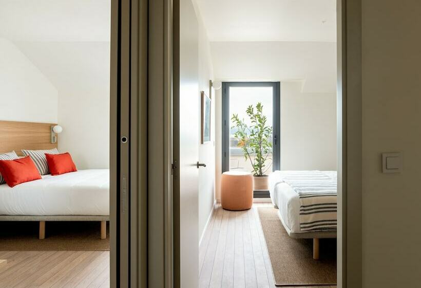 Апартаменты Пентхаус 2 Спальни, Apartahotel Líbere Vitoria