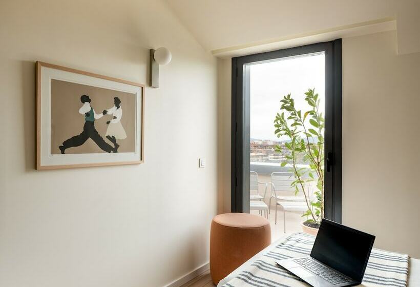 Апартаменты Пентхаус 1 Спальня, Apartahotel Líbere Vitoria