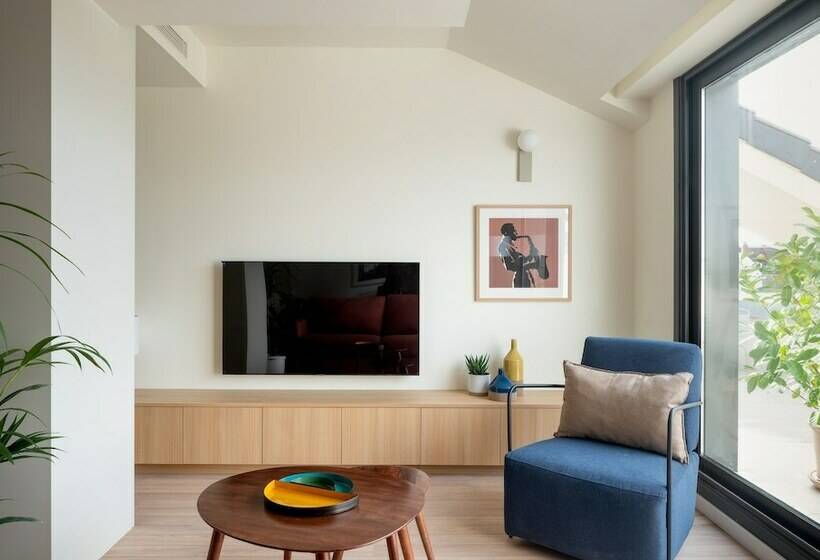 2침실 펜트하우스 아파트, Apartahotel Líbere Vitoria