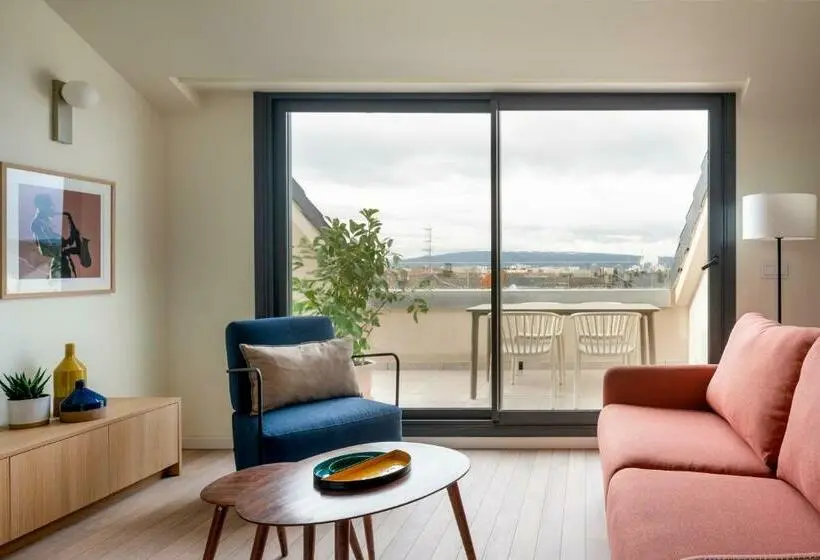 1 Bedroom Penthouse Apartment, Apartahotel Líbere Vitoria