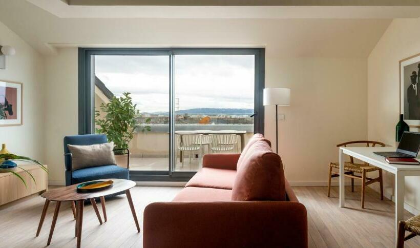 Апартаменты Пентхаус 1 Спальня, Apartahotel Líbere Vitoria