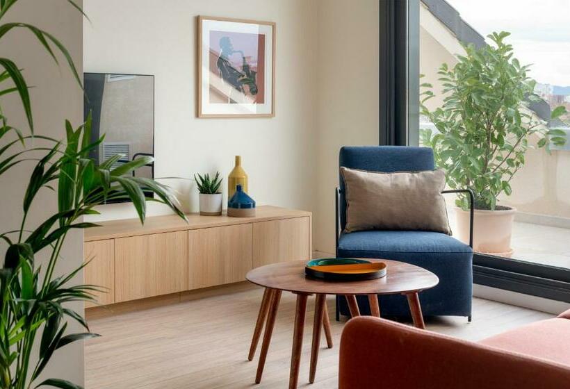 Апартаменты Пентхаус 1 Спальня, Apartahotel Líbere Vitoria