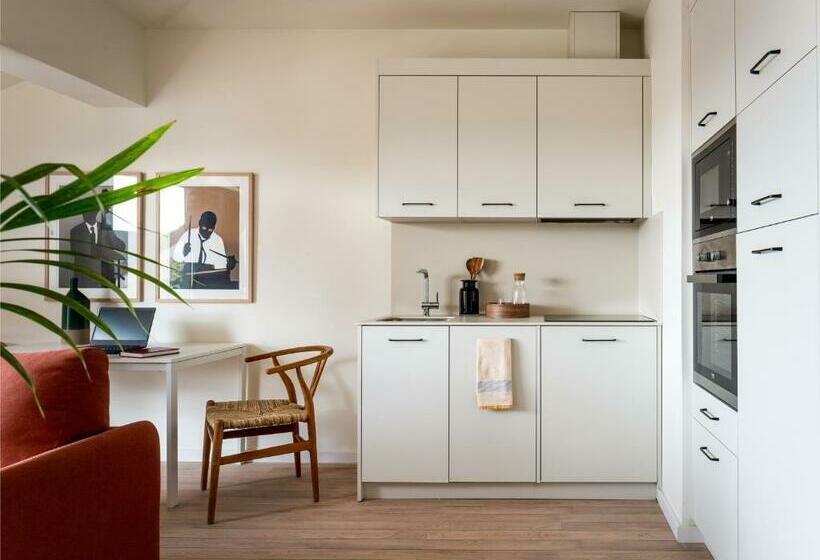 Апартаменты Пентхаус 1 Спальня, Apartahotel Líbere Vitoria