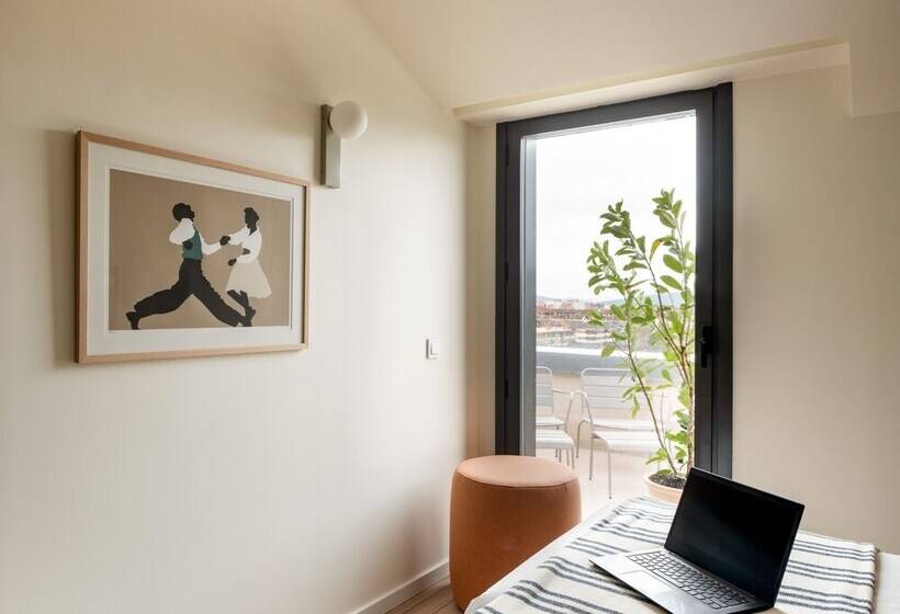 Апартаменты Пентхаус 1 Спальня, Apartahotel Líbere Vitoria