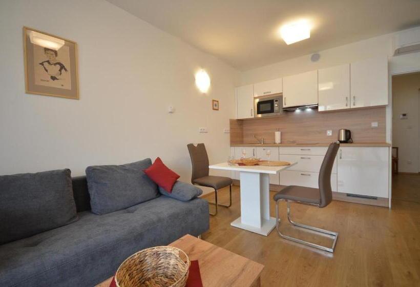 １ベッドルームアパートメント, Apartmány Viva Třeboň