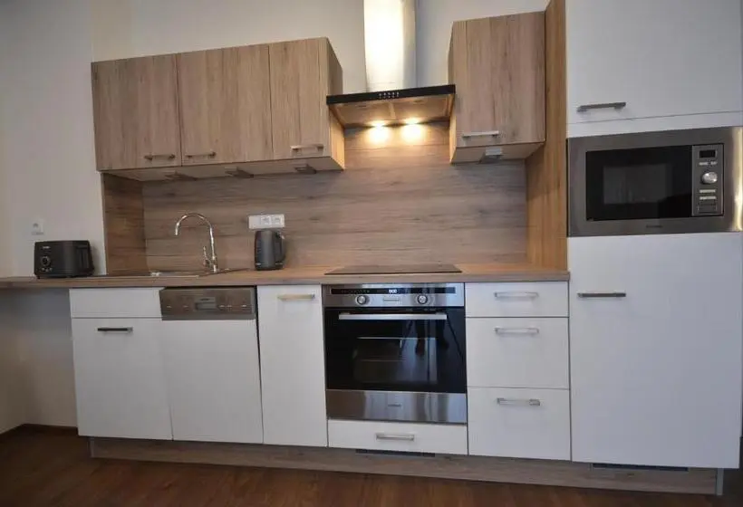 آپارتمان 1 خوابه با بالکن, Apartmány Viva Třeboň