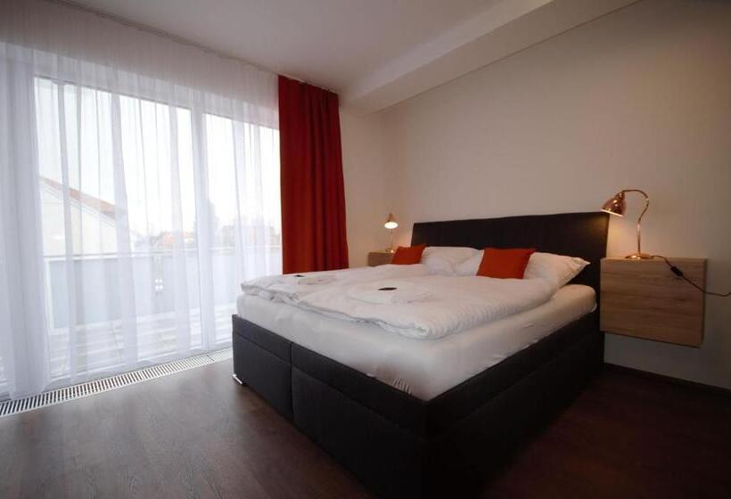 バルコニー付き１ベッドルームアパートメント, Apartmány Viva Třeboň