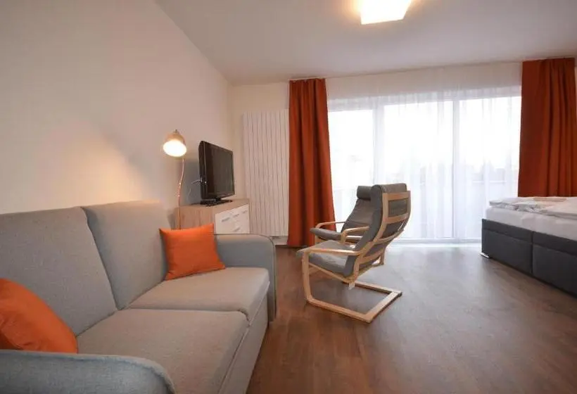 آپارتمان 1 خوابه با بالکن, Apartmány Viva Třeboň