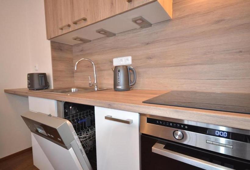 バルコニー付き１ベッドルームアパートメント, Apartmány Viva Třeboň