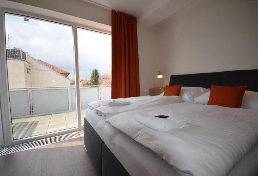 バルコニー付き１ベッドルームアパートメント, Apartmány Viva Třeboň
