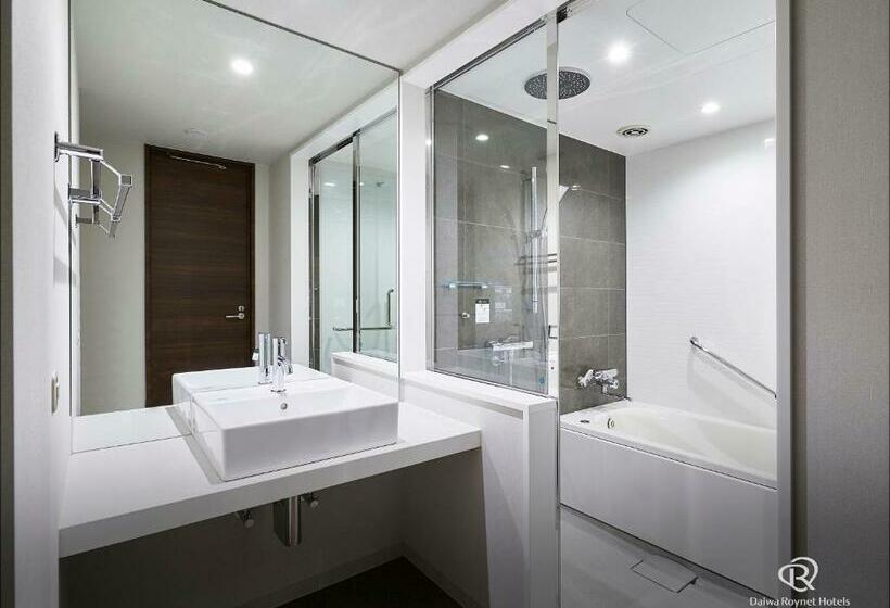 带大床的豪华间, Daiwa Roynet Hotel Fukuyama Ekimae