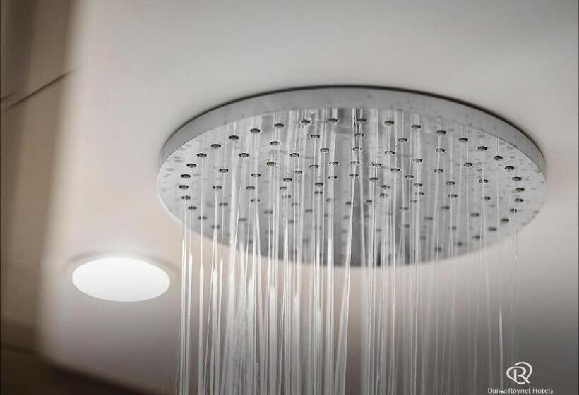 带观景和大床的豪华房间, Daiwa Roynet Hotel Fukuyama Ekimae
