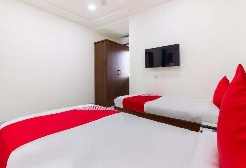 标准间, Super Hotel O Qualia Inn Kondapur Near Botanical Garden