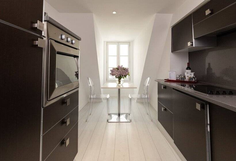 ３ベッドルームデュプレックスアパート, Résidence & Spa Le Prince Régent