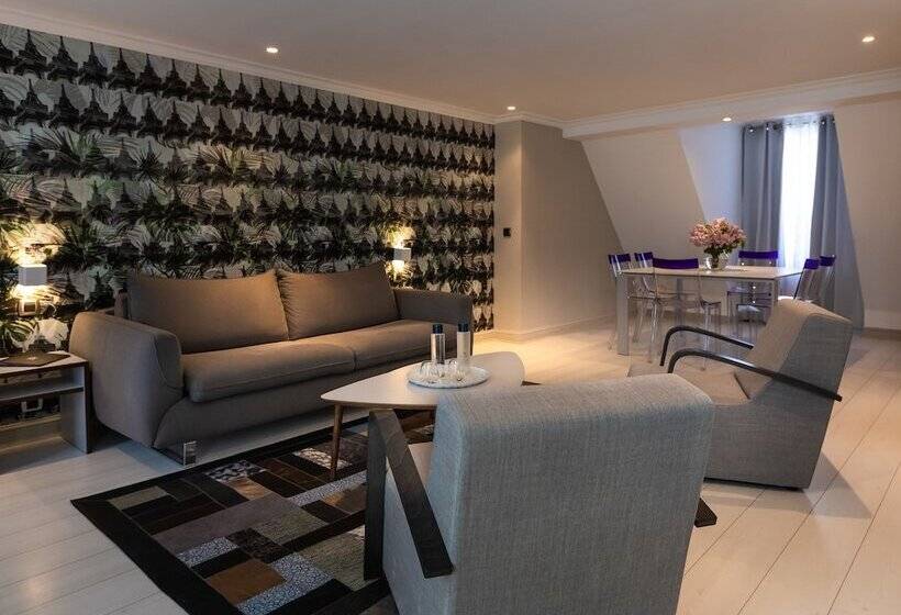 ３ベッドルームデュプレックスアパート, Résidence & Spa Le Prince Régent