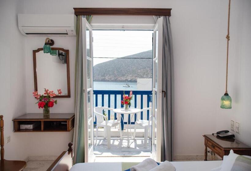 Номер Стандарт Вид на Море, Adonis Hotel Naxos