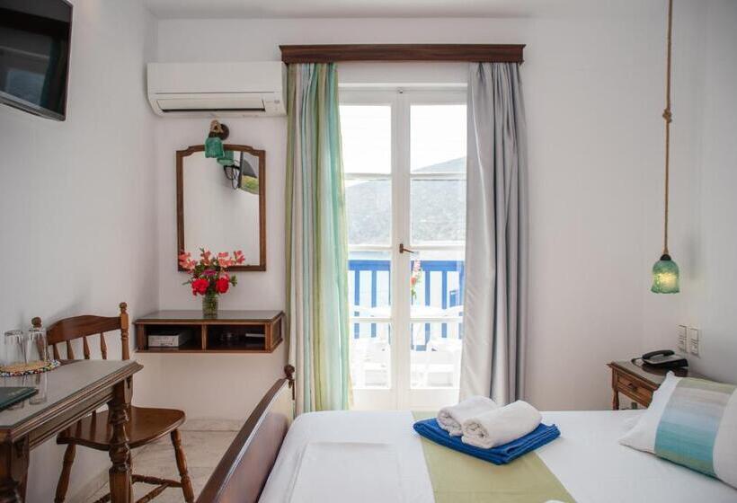 Номер Стандарт Вид на Море, Adonis Hotel Naxos