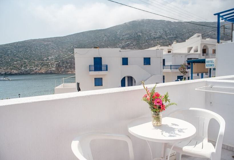 Номер Стандарт Вид на Море, Adonis Hotel Naxos