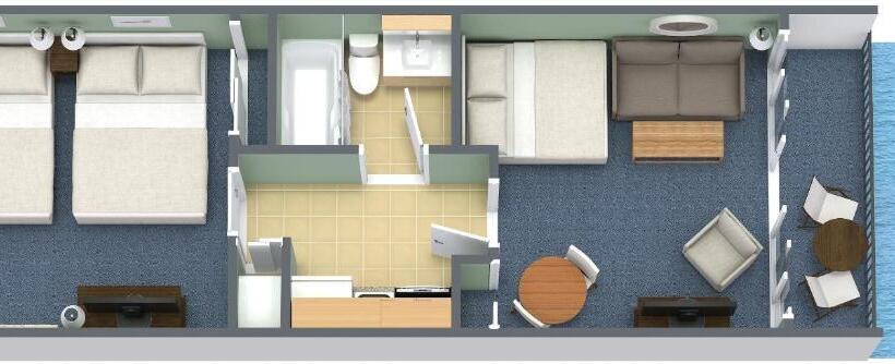 סוויטה נוף לים, Breakers Resort