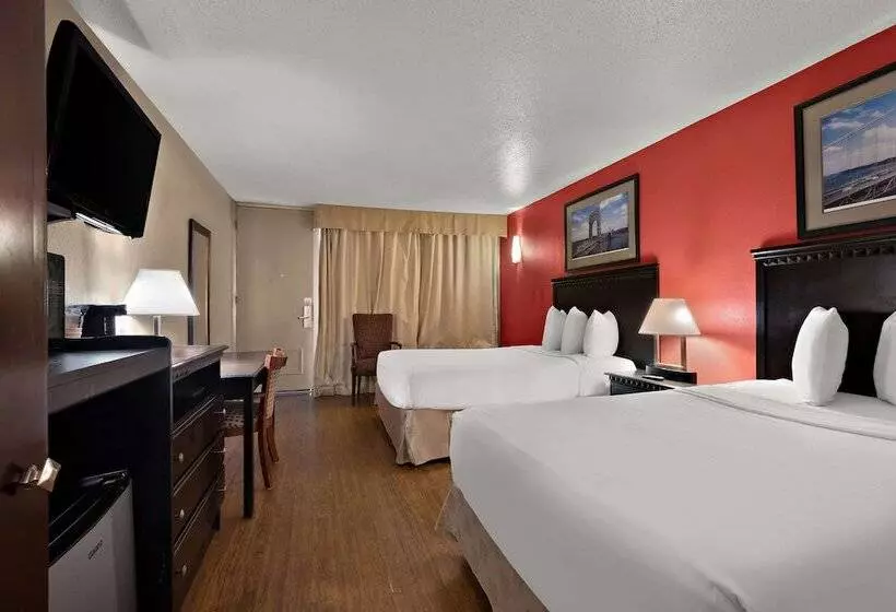 ２ダブルベッドのスタンダードルーム, Quality Inn Wayne  Fairfield Area