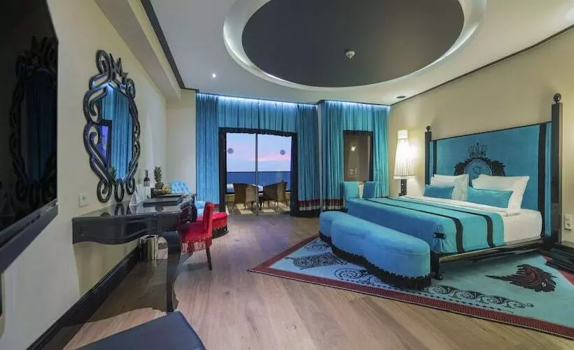 片側に海が見えるデラックスルーム, Selectum Luxury Resort Belek