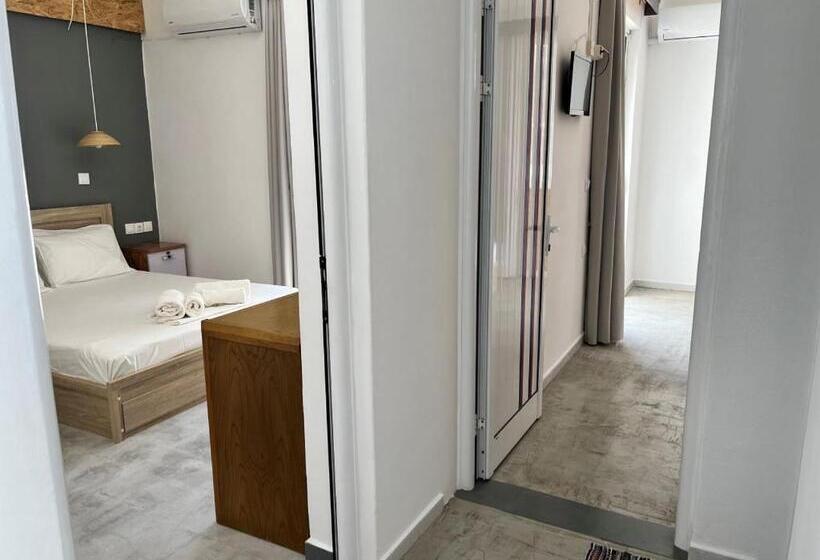 침실 2개 아파트, Family House Faliraki Studios Apartments