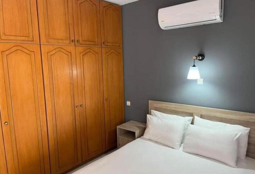 اتاق خانوادگی با چشم‌انداز باغ, Family House Faliraki Studios Apartments