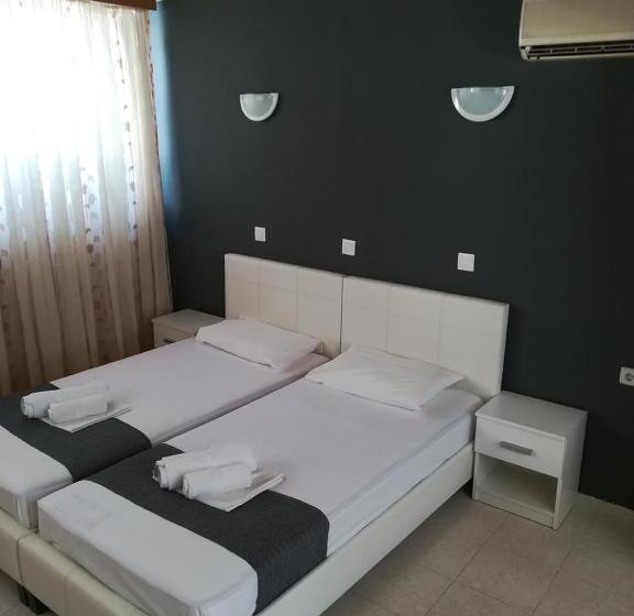 패밀리 룸 가든 전망, Family House Faliraki Studios Apartments