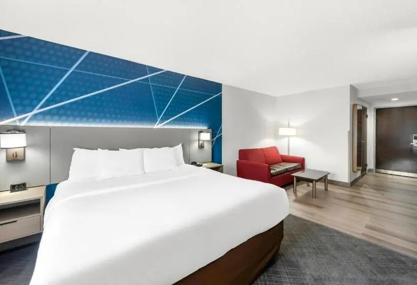キングサイズベッドのスタンダードルーム, Comfort Suites Columbus