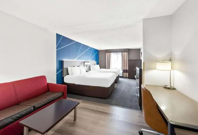 ２ダブルベッドのスタンダードルーム, Comfort Suites Columbus
