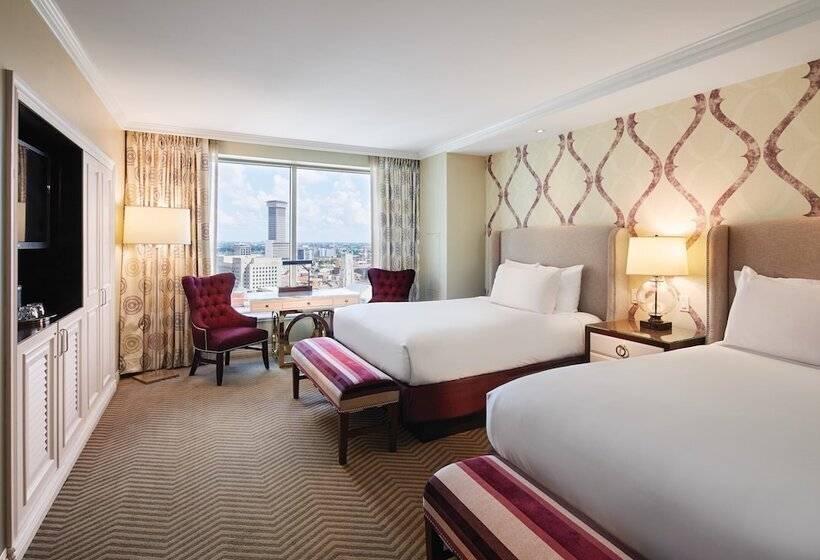 带城市景观的优质房间, Caesars New Orleans