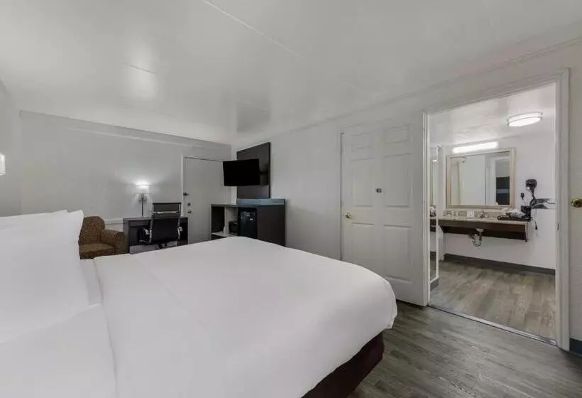 اتاق استاندارد با تخت بزرگ برای معلولان, Quality Inn & Suites Airport