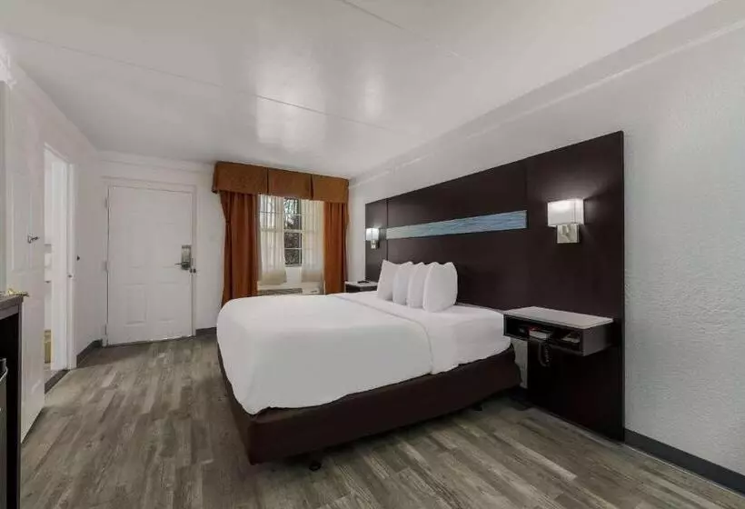 اتاق استاندارد با تخت بزرگ برای معلولان, Quality Inn & Suites Airport