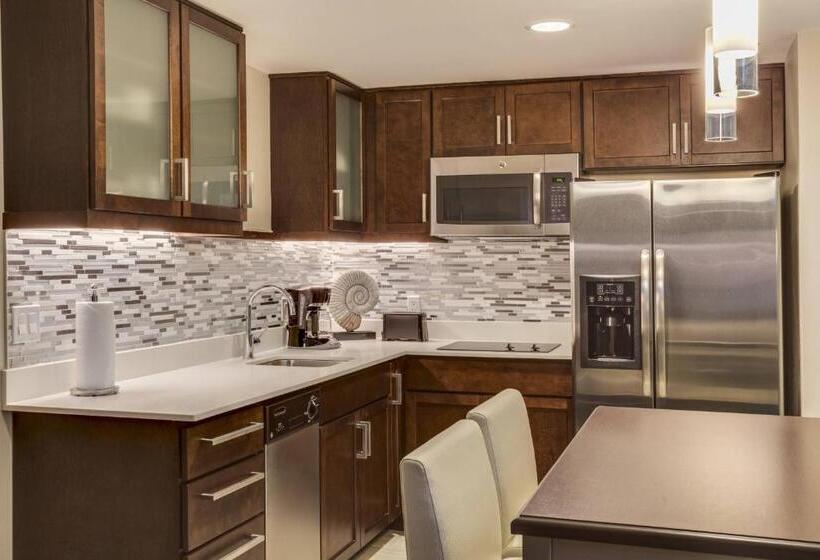 带2个卧室的套房, Residence Inn By Marriott Daytona Beach Oceanfront