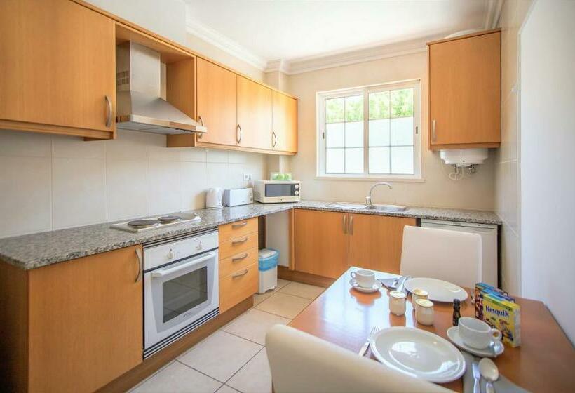 Апартаменты 1 Спальня Вид на Бассейн, Aquamar Albufeira Apart