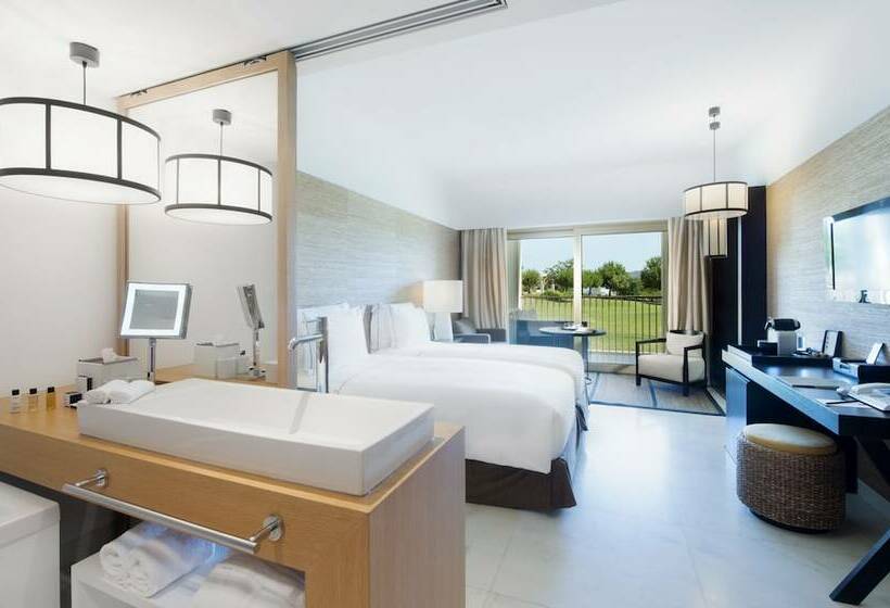Quarto deluxe vista jardim, Anantara Vilamoura Algarve Resort