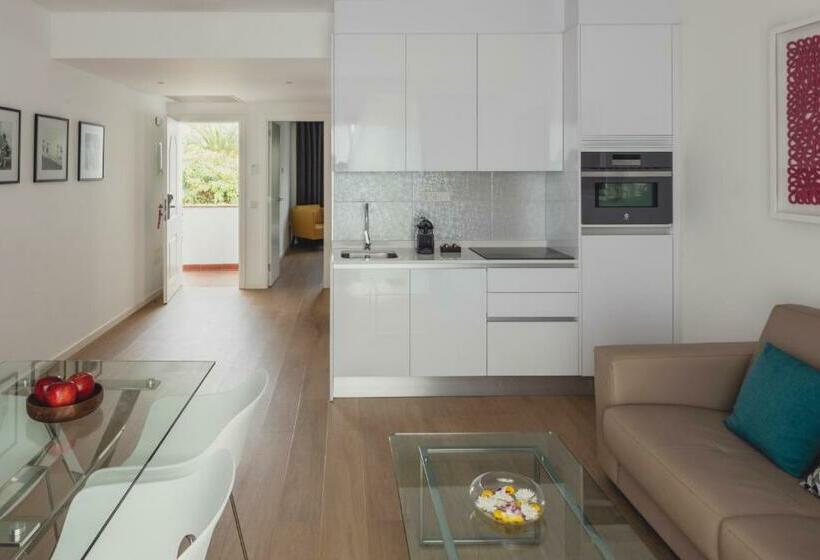 テラス付き1ベッドルームアパートメント, Flamingo Beach Mate