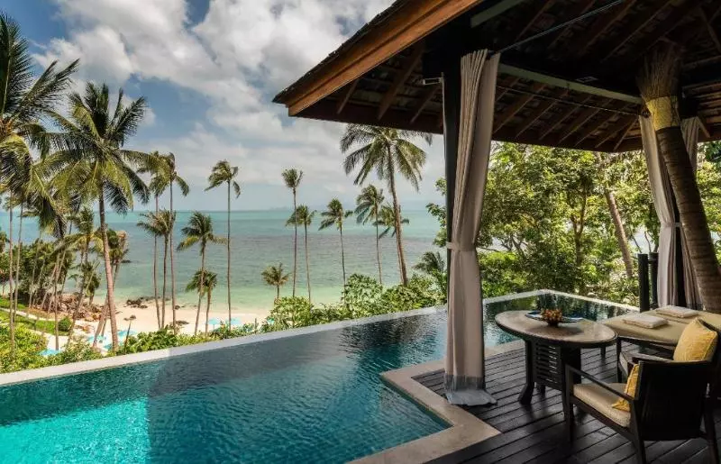 Villa 1 Makuuhuone, Four Seasons Resort Koh Samui