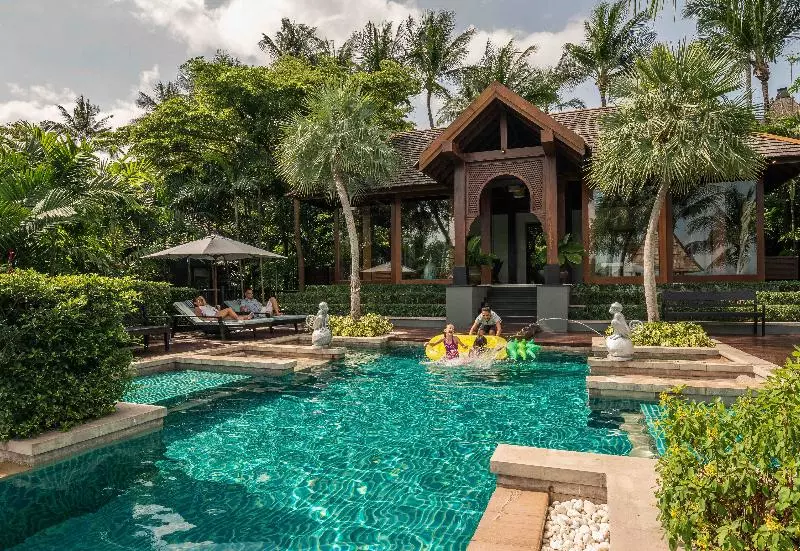 Villa 1 Makuuhuone, Four Seasons Resort Koh Samui