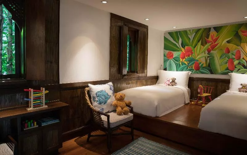 Villa 1 Makuuhuone, Four Seasons Resort Koh Samui