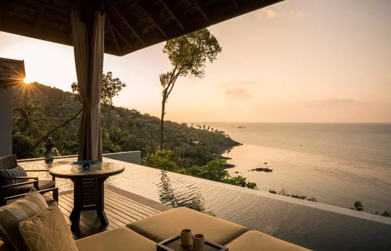 Premium-villa 1 Makuuhuone, Four Seasons Resort Koh Samui