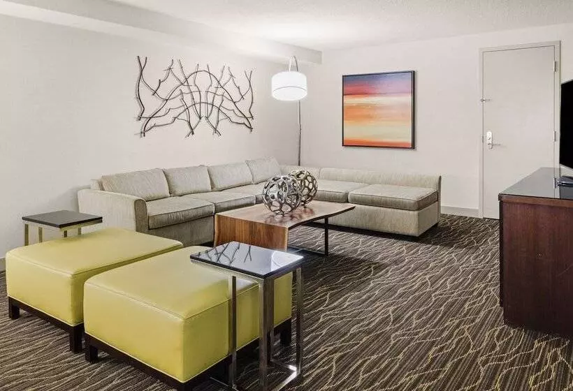 キングサイズベッドのジュニアスイート, Hilton Salt Lake City Center