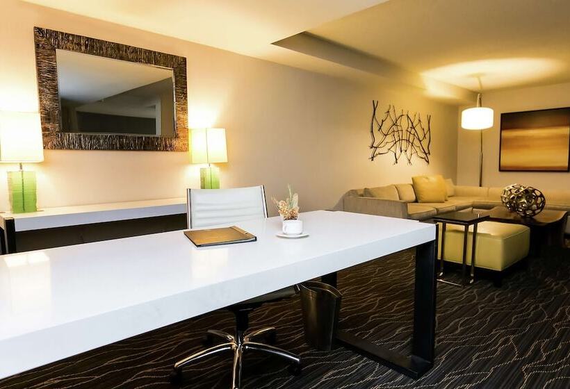 キングサイズベッドのジュニアスイート, Hilton Salt Lake City Center