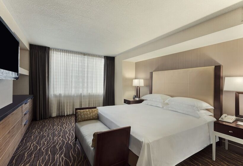 キングサイズベッドのジュニアスイート, Hilton Salt Lake City Center