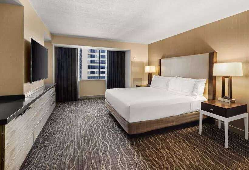 キングサイズベッドのジュニアスイート, Hilton Salt Lake City Center