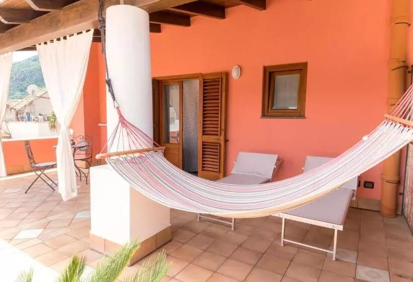 اتاق استاندارد با تراس, Residence Alberghiero Eolie