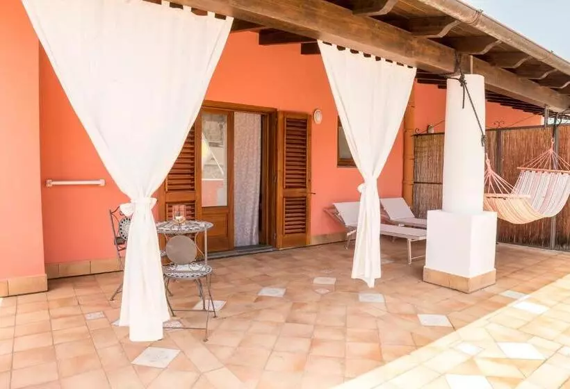 اتاق استاندارد با تراس, Residence Alberghiero Eolie